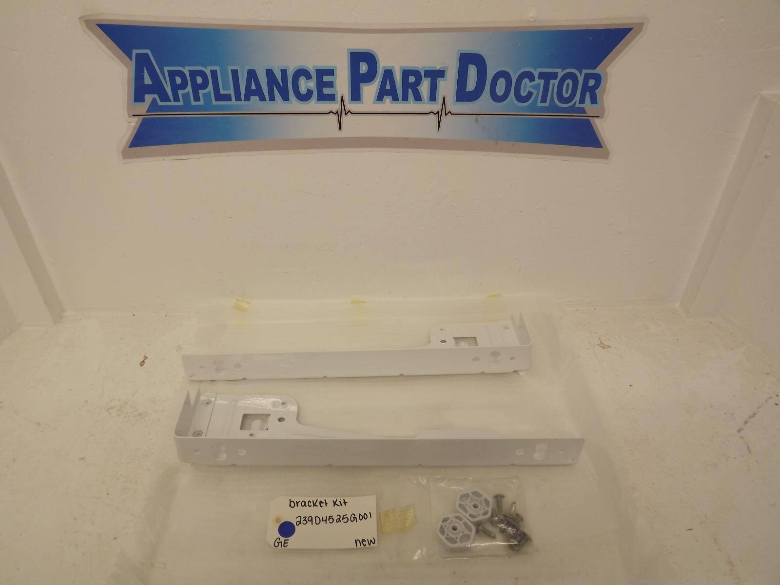 GE Freezer 239D4525G001 Bracket Kit New GE Freezer 239D4525G001 Bracket Kit New